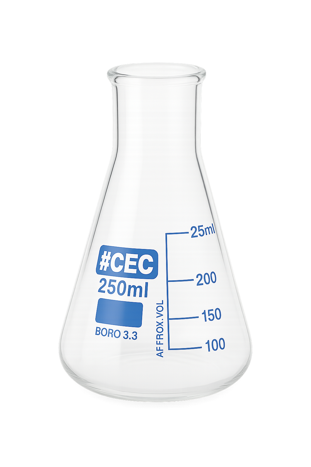 Erlenmeyer Flask Conical 250 ml ( Pack of 6 )